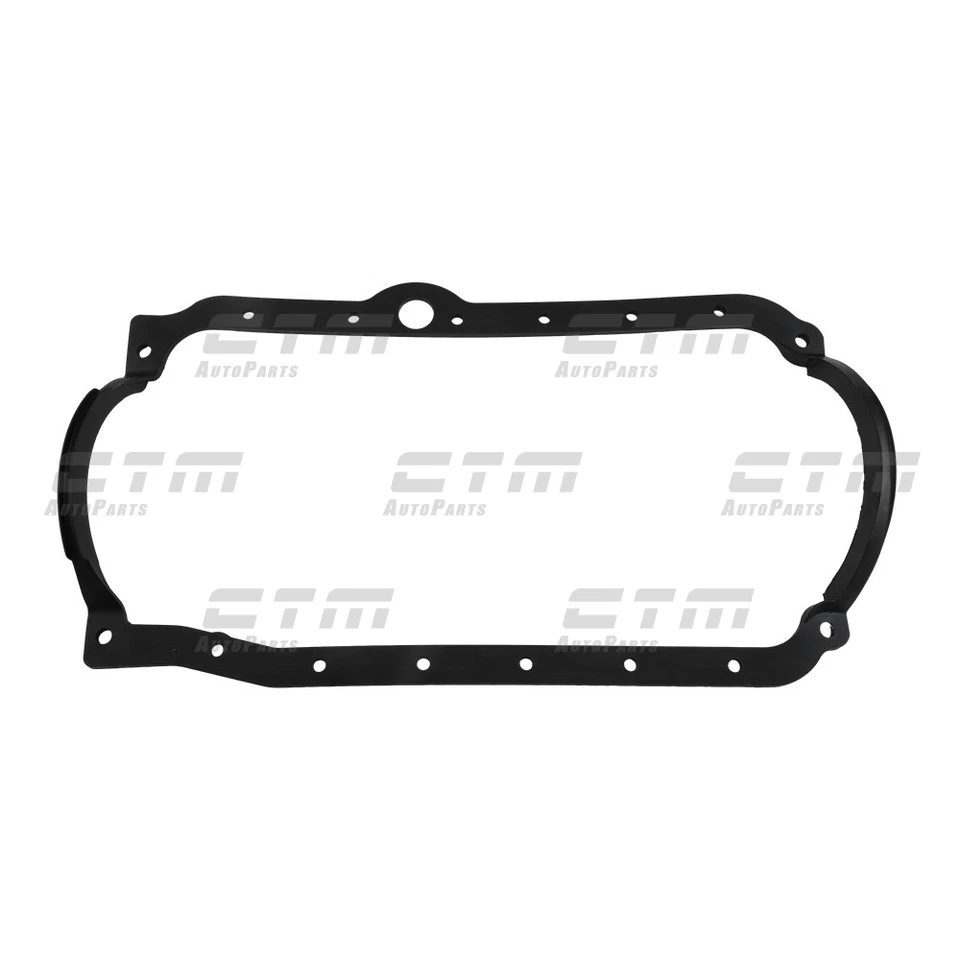 Oil Pan Gasket Fits 87-96 Chevrolet GMC Astro Blazer 4.3L V6 OHV 12v Foto 2 de 4