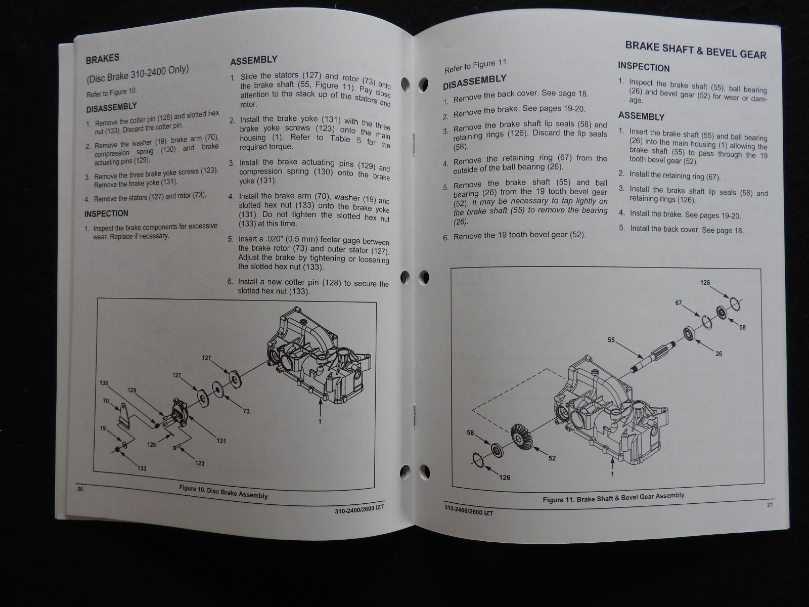 TORO HydroGear 3102400 3102600 Zero Turn Mower Transaxle SERVICE