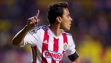 Camiseta Adidas Auténtica Club Chivas de Guadalajara Mediana 2014-2015 O.BRAVO #9