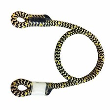 Bee-Line 3/8 in. 10mm x 28 in. G-Spliced Eye Eye Prusik Cord, Black