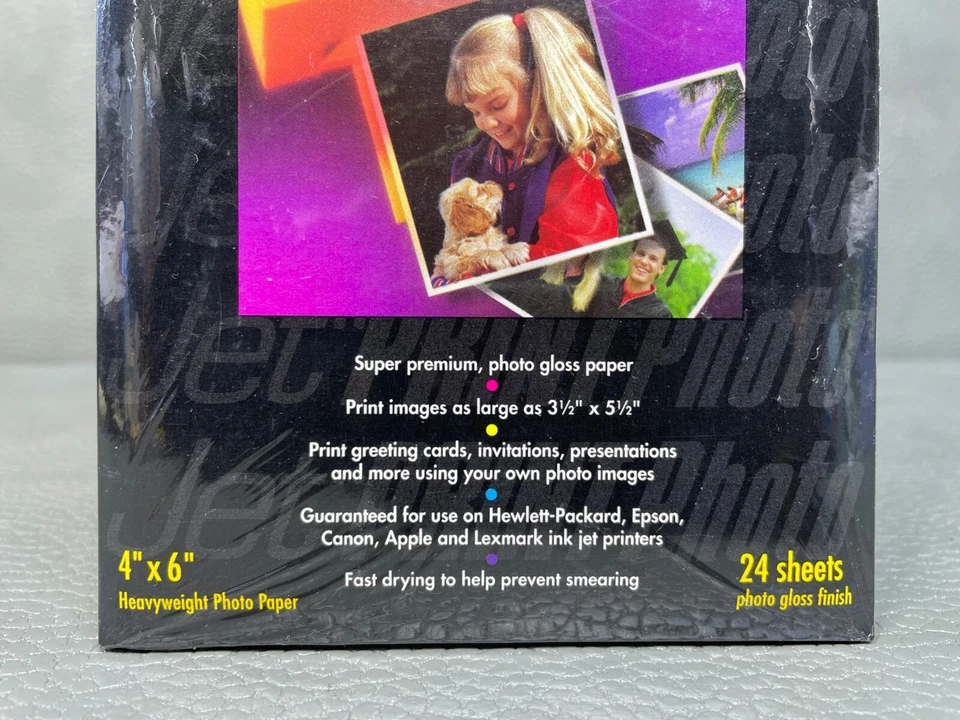 Lot of 4 New Sealed Hammermill Jet Print 4" X 6" Photo Ink Jet 96 Sheets Total - Image 4 of 4