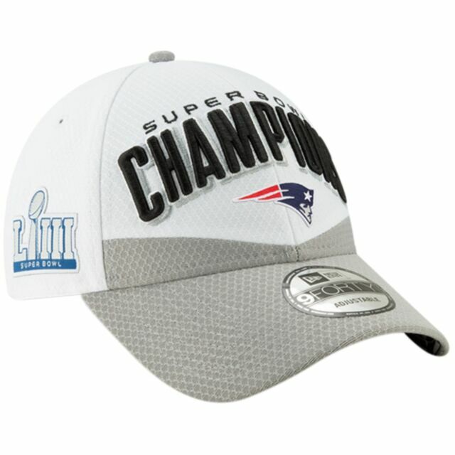 2019 NEW England Patriots Era 9forty Super Bowl 53 Champions Locker Hat Cap