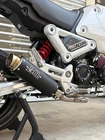 ZoOM Exhaust Honda MSX GROM 125 2022-2026 Full System Low Mount Black LOOP US