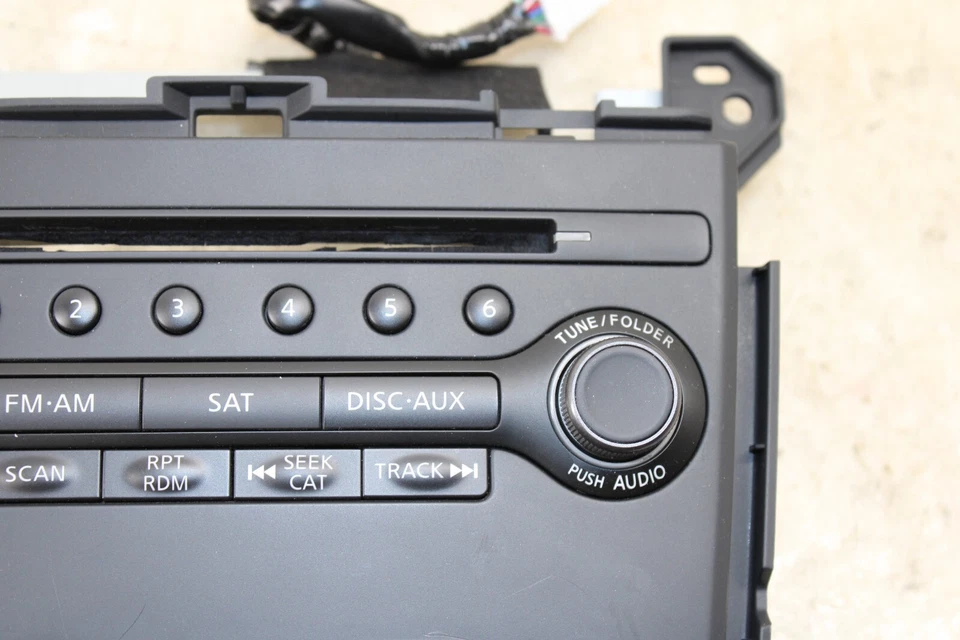 2015-2020 Nissan 370z Nismo Radio / Climate Control Switch Assembly OEM HC121 - Image 2 of 4