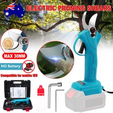 Cordless Electric Pruning Shear Secateur Brushless Cutter For Makita 18V Battery