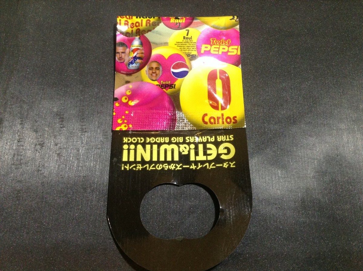 ペプシ懸賞当選品ビッグバッジクロック 【非売品】 2025年最新】ペプシ