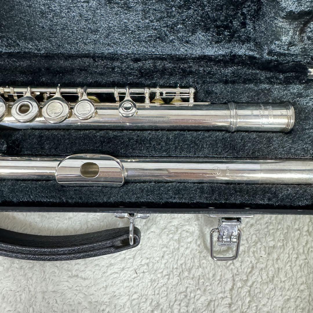 YAMAHA YFL-385 Flute Open-Hole Used with Hard Case | eBay