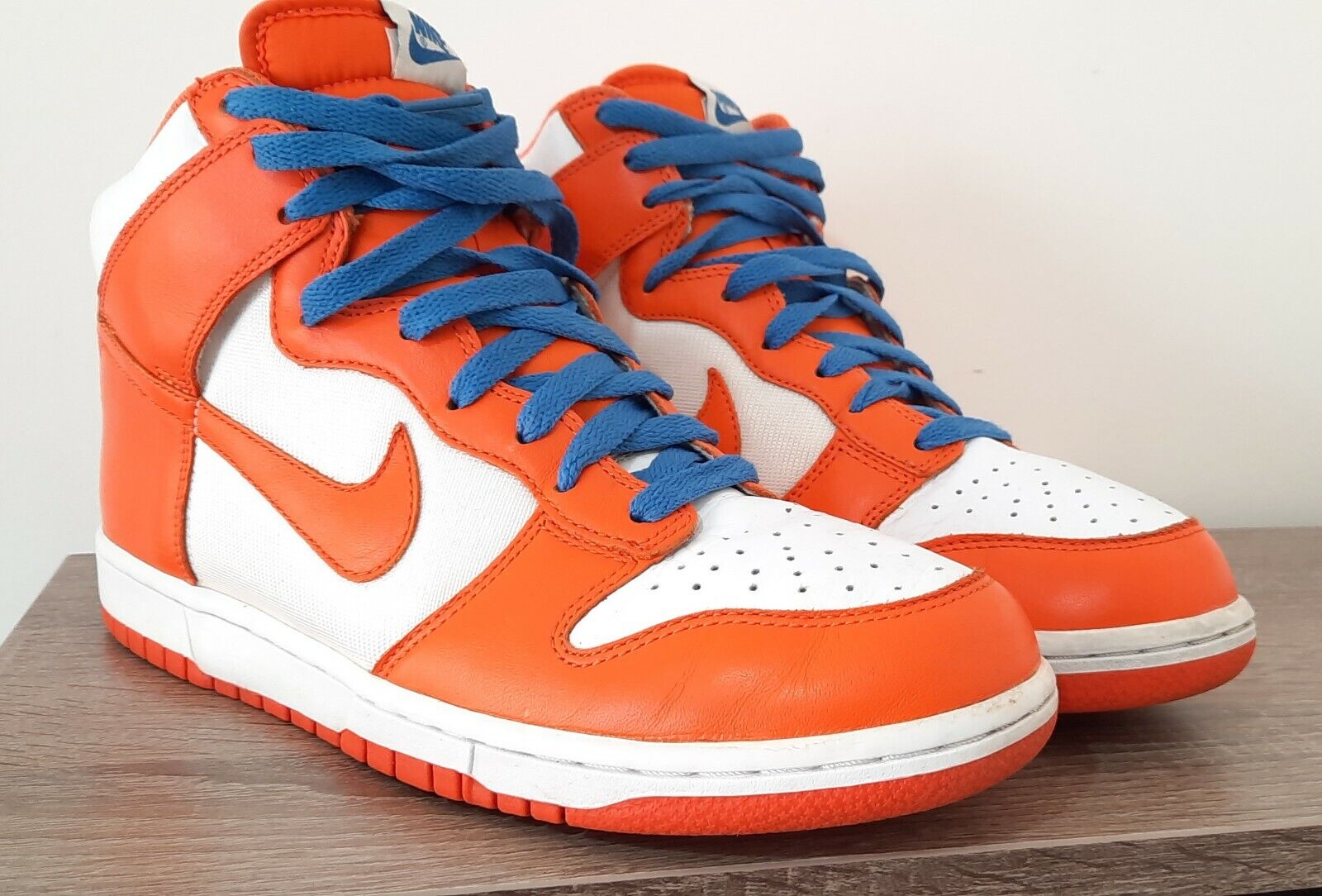 2009 Nike Dunk High Syracuse White 