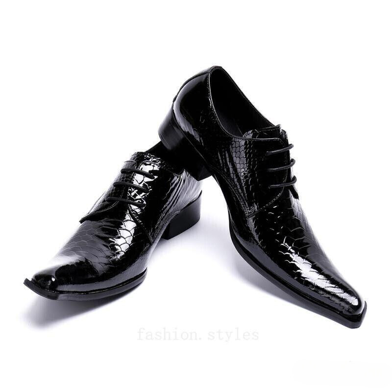 SAOLA Scarpe casual uomo stringate a punta matrimonio business Oxford festa abito club