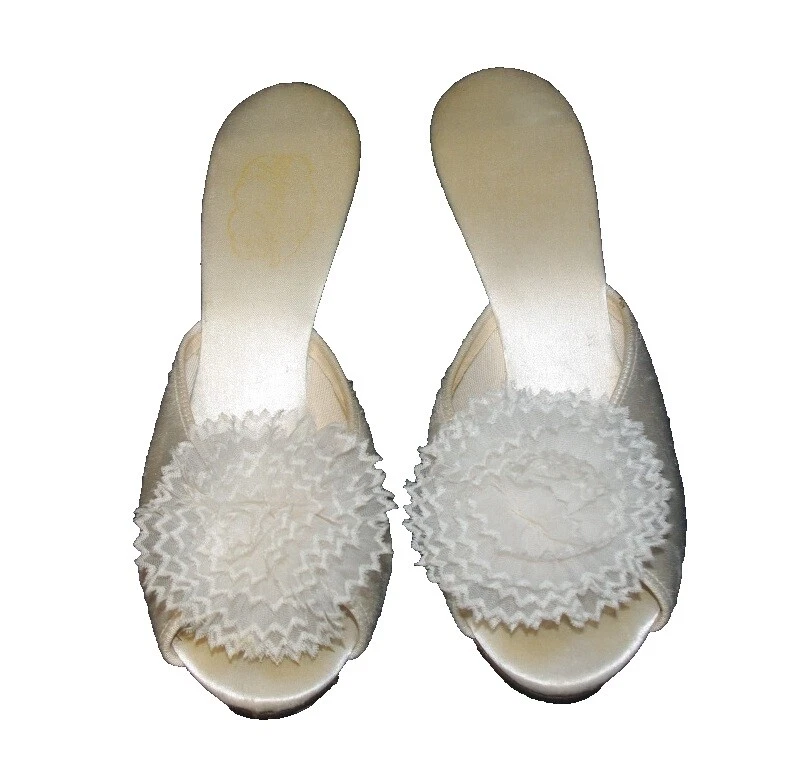 Calzado Vintage Zapatillas De Boda para Mujer