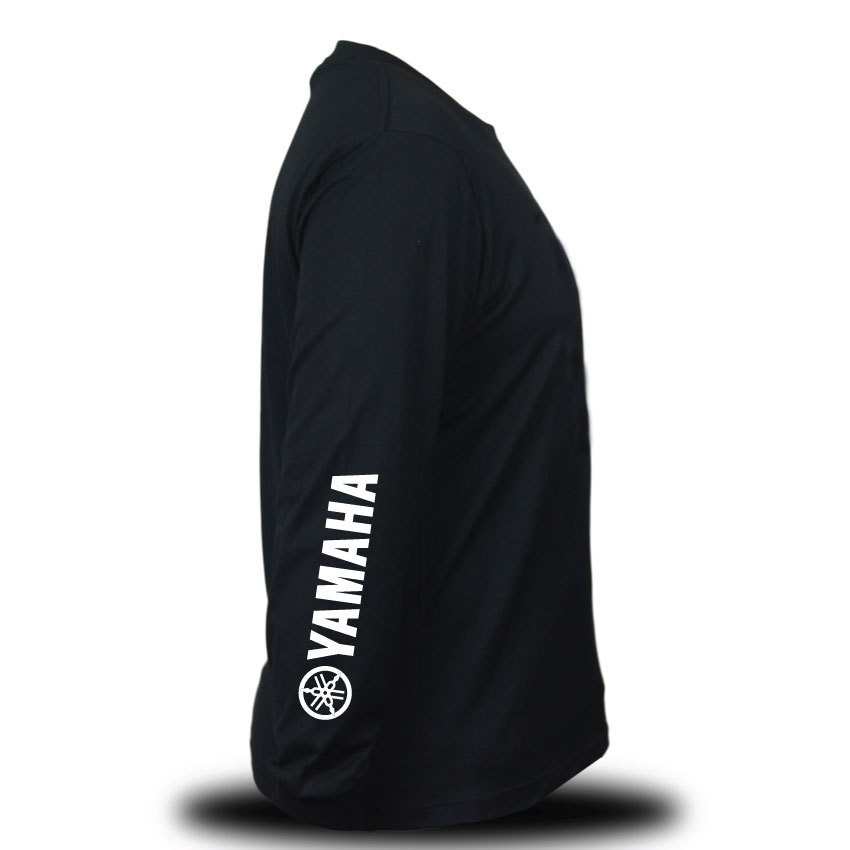 Yamaha Team Racing 長袖シャツ Yamaha Apparel Yamaha Racing T-Shirt - Long-Sleeve - Black