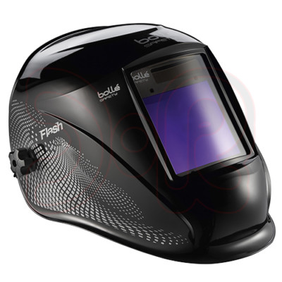 BOLLE Automatik Schweißhelm FLASH, DIN 5-13, XXL-Sichtfeld 98x87mm, Schweißmaske