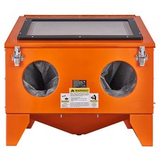 Vevor 40 Gallon Sandblasting Cabinet Benchtop Cabinet With Blasting Gun 4 Nozzle