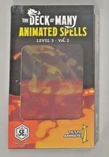 D&D 5E The Deck of Many Things Animated Spells: Level 3 Volume 2
