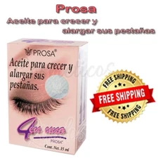 PROSA  4 en 1 Oil For Eyelash growth / ACEITE PARA  ALARGAR  TUS PESTAÑAS 15ML