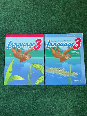 Abeka 3rd grade Language 3 Writing & Grammar Test And Answer Key