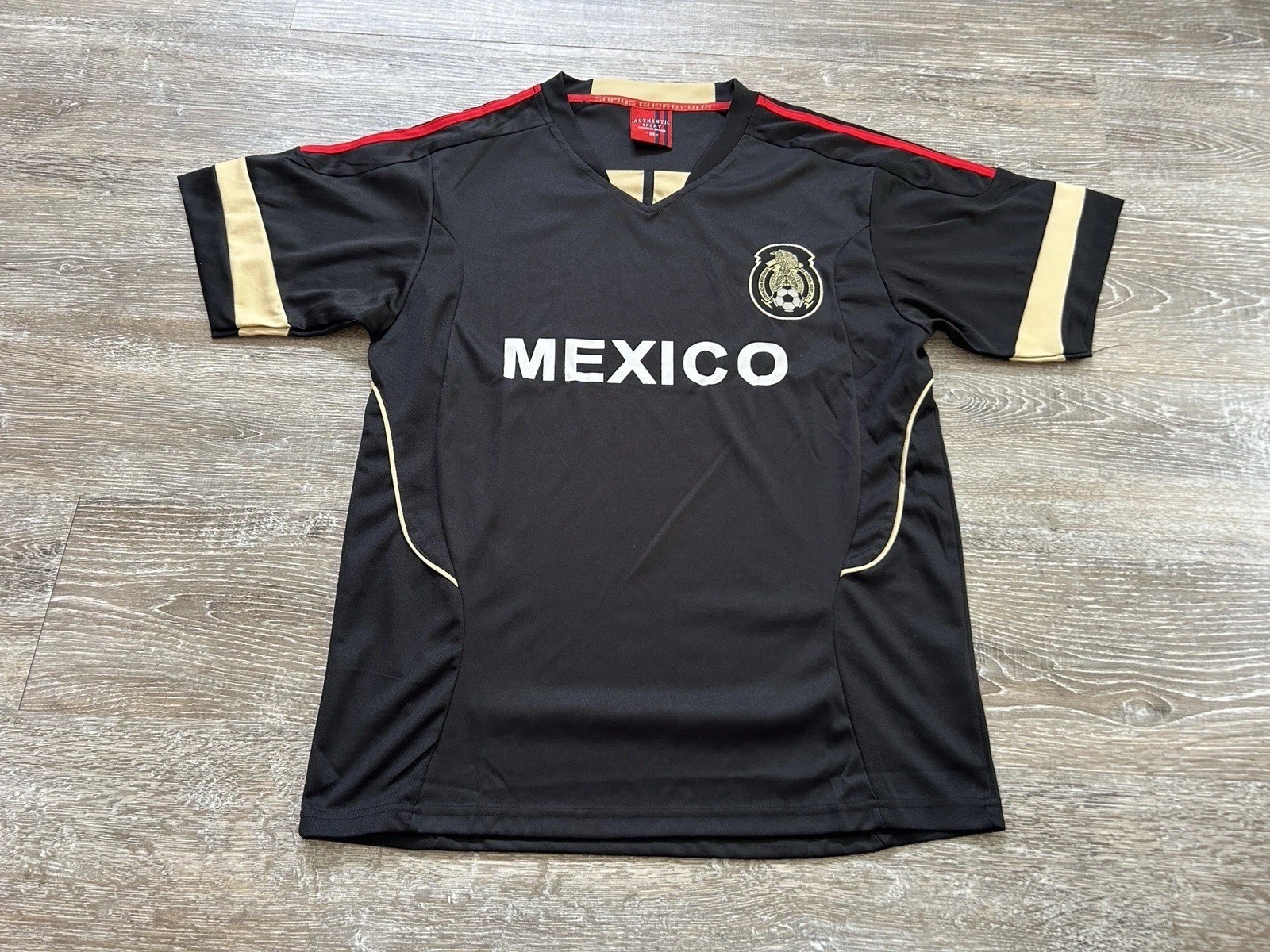 Mexico National Team Soccer Shirt Jersey Men's Medium Replica Kit World Cup Sewn