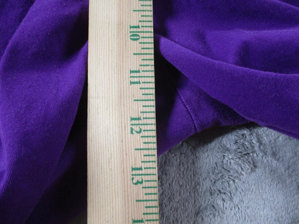 Lauren Ralph Lauren 活动短裤女式 12 紫色百慕大斜纹布弹力休闲 — 第 4/4 张图片