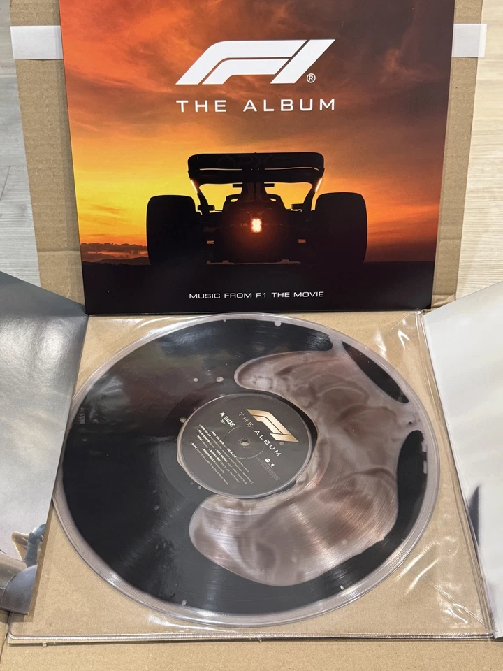 F1 The Album 2025 Soundtrack Limited Edition Oil Filled Vinyl LP - New & In Hand - Image 3 of 4