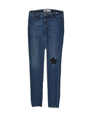Old Navy Damen Skinny Jeans W28 L29 blau Baumwolle AD01