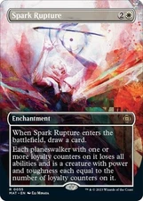 Spark Rupture (Borderless) - Near Mint MTG March of the Machine: The Aftermath