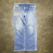 Vintage 70s Wrangler Blue Western Jeans 36x30 1970s True Vintage