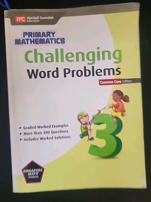Challenging Word Problems (Common Core Ed.): Grade 3 - Yan Kow Cheong - Good...