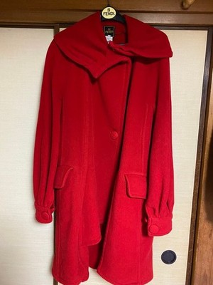USED FENDI LONG COAT ACCEPTABLE