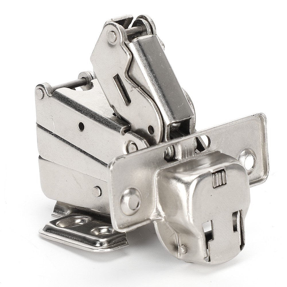 3Pcs Stainless Steel Door Hinge For Cabinet Cupboard Closet Furniture Excellent