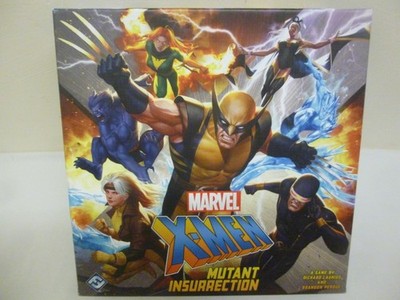 Marvel X-Men Mutant Insurrection Brettspiel, vollständig,