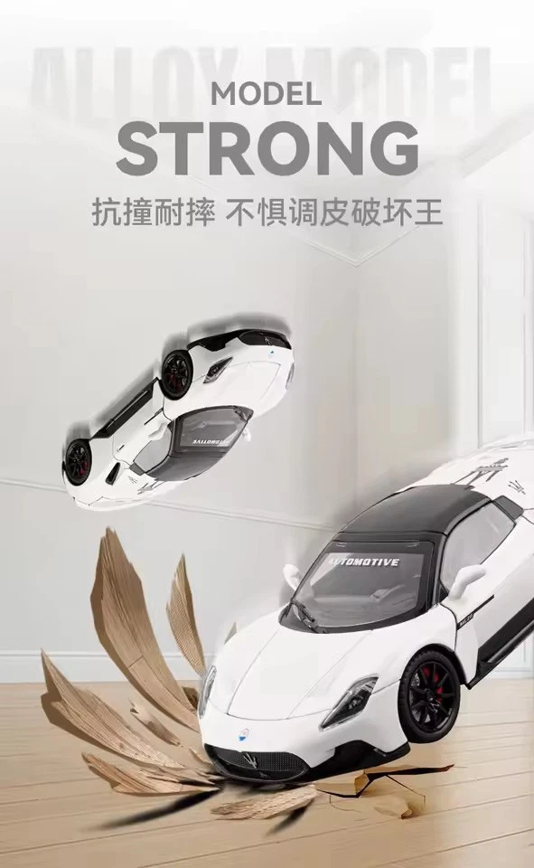 Nuevo 1:24 Maserati MC20 Aleación Modelo Deportivo Coche Diecast Metal Regalo Simulación Reino Unido Foto 3 de 4