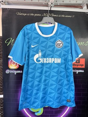Authentic Nike Zenit St Petersburg 2011-2012 Home Soccer Jersey Kit 402739-498