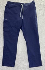 FIGS Womens Technical Collection Navy Blue Scrub Pants Size Large