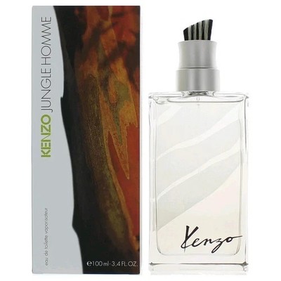 Kenzo Jungle Homme by Kenzo, 3.4 EDT MEN PLUS 1 SURPRISE 3.4 OZ BOTTLE FREE RARE