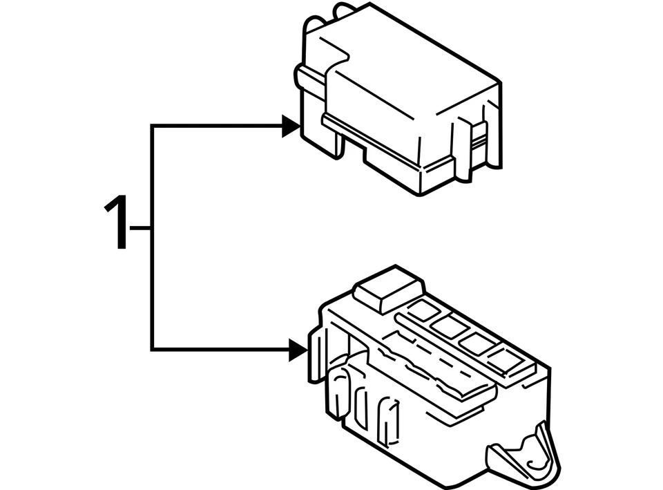 Fuse Box Engine Compartment Grand Fits 00-03 VITARA 1617886 - Image 4 of 4