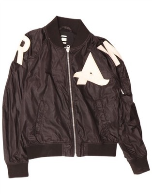 G-Star Herren Graphic Bomberjacke UK 38 Medium Schwarz Polyamid RK02
