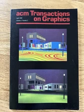Vintage acm Transactions on Graphics Journal, Volume 4, Number 2, April 1985