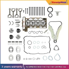 Engine Rebuild Timing Chain Kit For BMW N13 N18 114i 116i 118i 120i Mini 1.6L