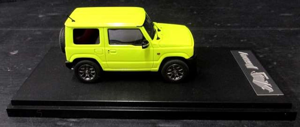 SUZUKI ジムニー MARK43 1/43スケール キネティックイエロー Amazon | MARK43 1/43 スズキ ジムニー (JB64W) XC キネティック