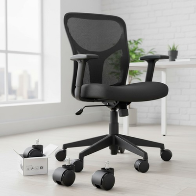 #ad #ad Office Chair Wheels Replacement 5 Pcs 2 Inch Office Chair Casters Heavy Duty $12.99