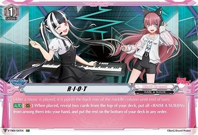 RIOT - V-TB01/067EN - SCR Nm-Mint, English Vanguard Title Booster Vol 1 Bang Dre