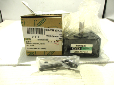 NEW ORIENTAL MOTOR 4GN180K GEARBOX GEAR REDUCER