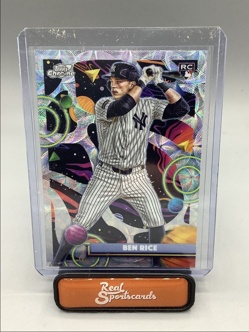 2025 Topps Cosmic Chrome Ben Rice #174 Nucleus RC Yankees