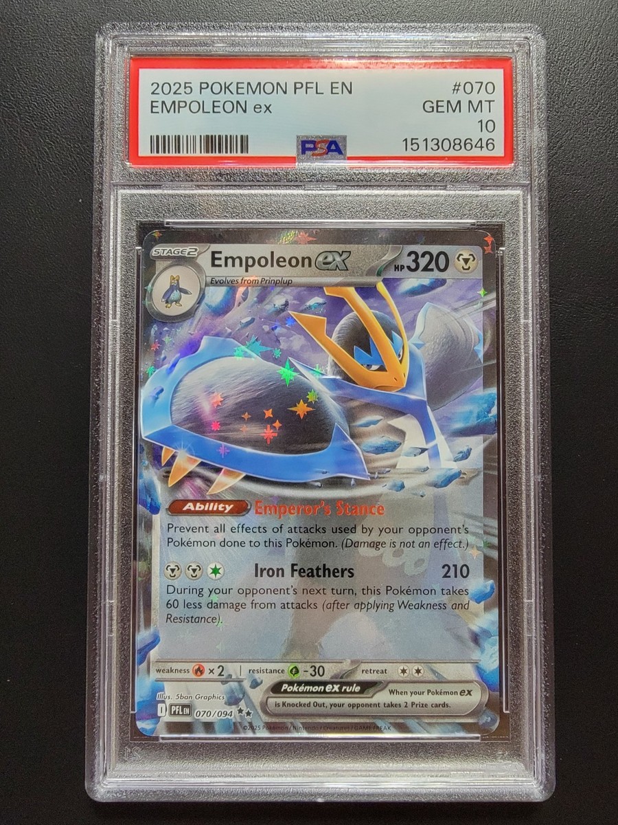 Empoleon ex 070/094 Me02: Phantasmal Flames Holo for sale online