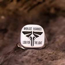 Firefly Inspired Signet Ring 925 Sterling Silver Handcrafted Ring US Duty Free