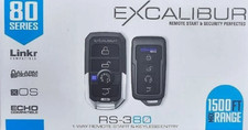 Excalibur RS-380 1-Way Remote Start Keyless Entry System Brand New