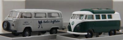 Brekina 1:87 VW A.S.S PKW 2er Set T1 T1b T2 Bulli Kartei BK 2018 1947 Lim. OVP