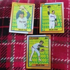 Topps MLB Card Lot Nolan Ryan Mets Angels Rangers 3 Cards