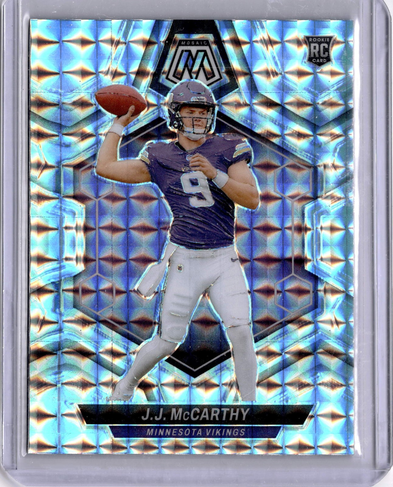 2024 Panini Mosaic #310 J.J. McCarthy Mosaic