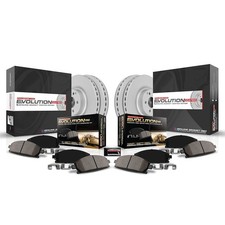 Crk1381 Powerstop 4-wheel Set Brake Disc And Pad Kits Front Rear For Mustang Crk1381 Powerstop 4-wheel Set Brake Disc And Pad Kits Front Rear For Mustang